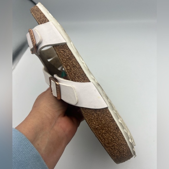 Birkenstock Women’s Yao Balance White Sandals EUR 39 (narrow) Pre-Loved - Picture 8 of 11